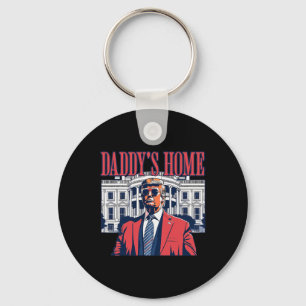 Daddys Zuhause White House Trump 2024 Schlüsselanhänger