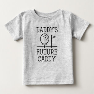 Daddys Zukunft Caddy Baby T-shirt