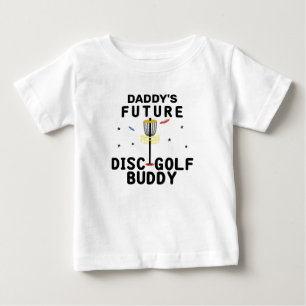 Daddys zukünftiger Disc-Golf-Kumpel   Disc Golfer Baby T-shirt