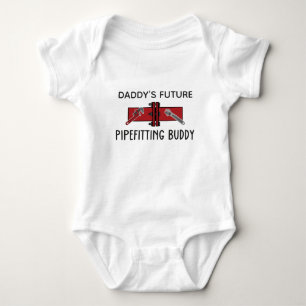 Daddys zukünftiger Rohrleitungsbauer-Mechanischer Baby Strampler