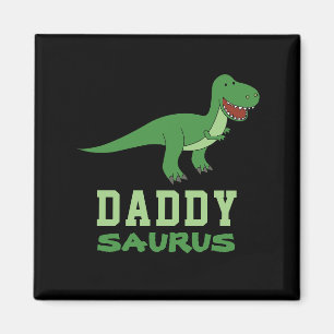Daddysaurus Dinosaur T-Rex Dino Vater Vatertag Magnet