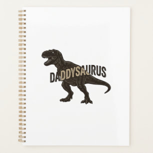 Daddysaurus Dinosaur Vintage Gravur Shirt Design Planer