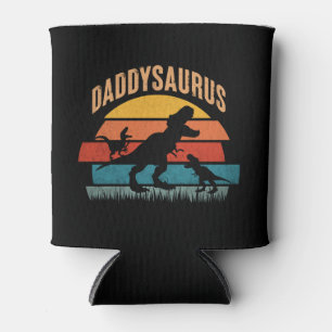 Daddysaurus - Funny Dinosaur Vater Geschenk Dosenkühler