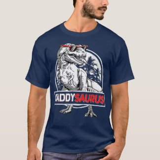 Daddysaurus Rex Dinosaur Daddy Saurus Family Matc T-Shirt