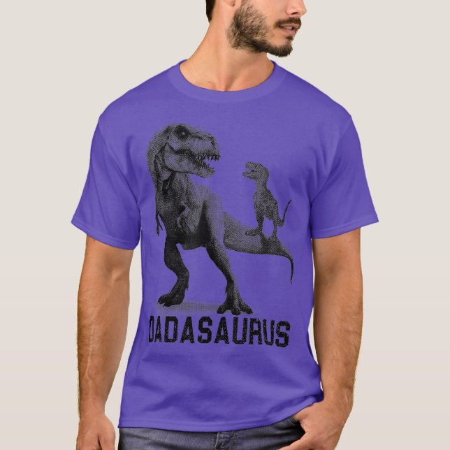 Daddysaurus T Rex Dinosaur Daddy Saurus Cooler Vat T-Shirt (Vorderseite)