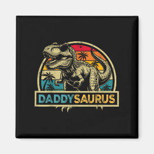 Daddysaurus T Rex Dinosaur Daddy Saurus Family Mat Magnet