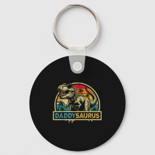 Daddysaurus T Rex Dinosaur Daddy Saurus Family Mat Schlüsselanhänger