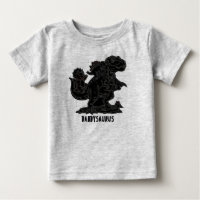 Daddysaurus T-Rex Dinosaur Grafik: Süßer Vater