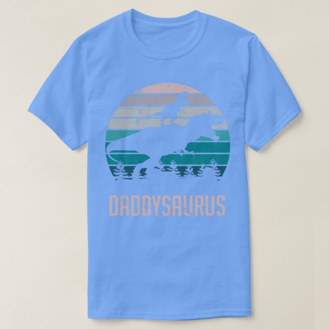 Daddysaurus TRex Dinosaur T-Shirt (Design vorne)