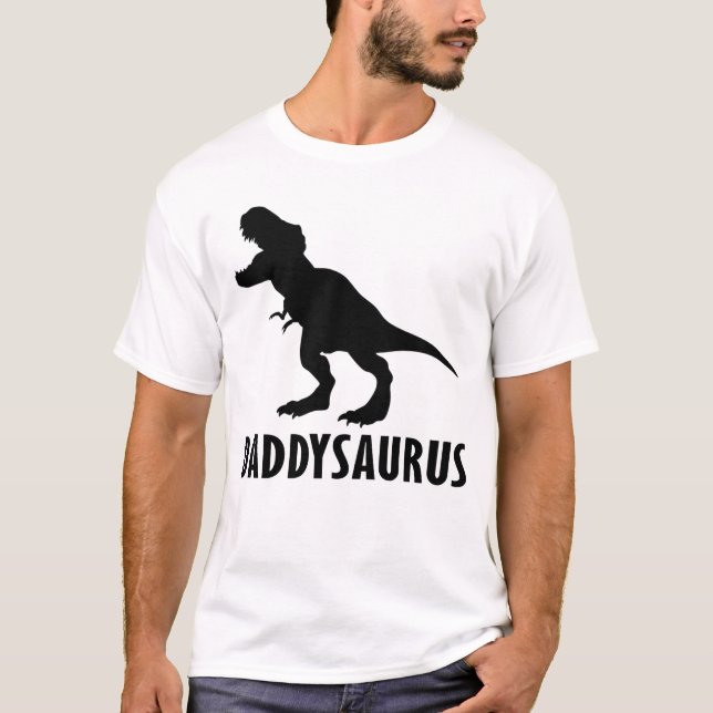 Daddysaurus-Vater-Tag T-Shirt (Vorderseite)