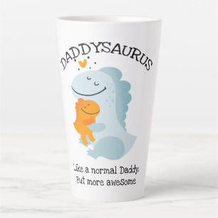 Daddysaurus wie ein normaler Papa, aber Phantastis Milchtasse