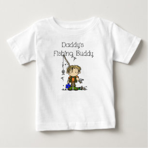 DADFISHINGBUDDY.png Baby T-shirt