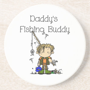 DADFISHINGBUDDY.png Sandstein Untersetzer