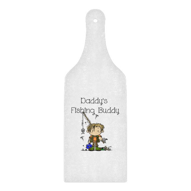 DADFISHINGBUDDY.png Schneidebrett (Vorderseite)