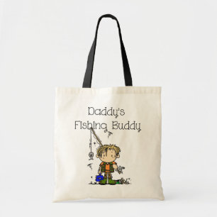 DADFISHINGBUDDY.png Tragetasche