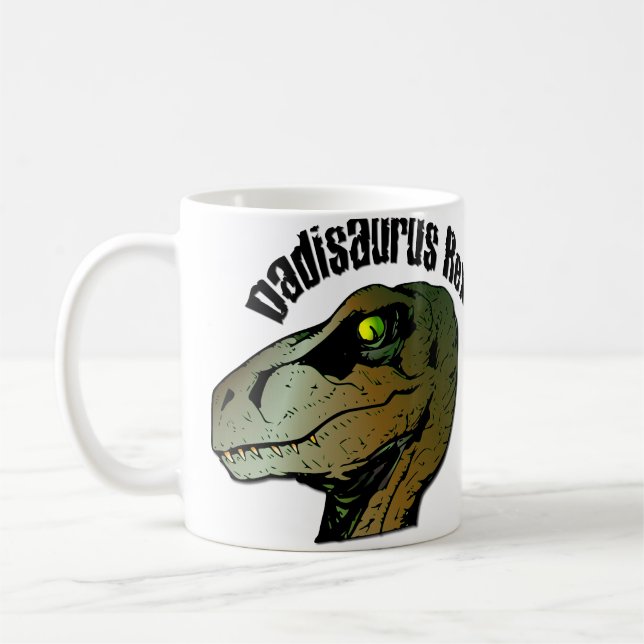 Dadisaurus Rex Kaffeetasse (Links)