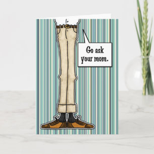 Dadism - für jeden Vater Karte