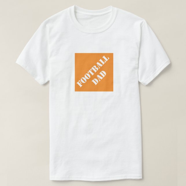 Dadisms Football Vater T-Shirt (Design vorne)