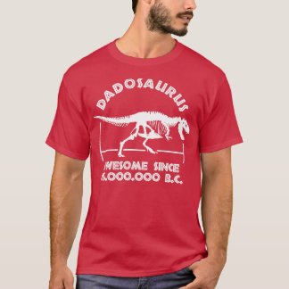 Dadosaurus Papa Geburtstag T-Shirt