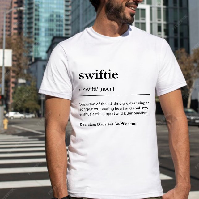 Dads are Swifties too Swiftie Definition Mens T-Shirt (Von Creator hochgeladen)