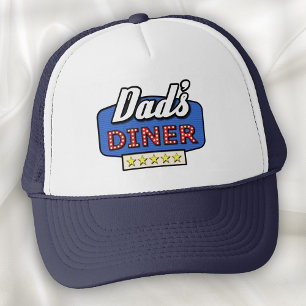 Dad's Diner - Funny Chief's Trucker Hat Truckerkappe