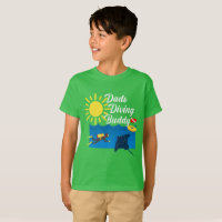 Dads Diving Buddy Design - T-Shirt de base pour en