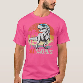 Dadsaurus Dinosaur Vater Saurus T Rex Daddy Papa T-Shirt