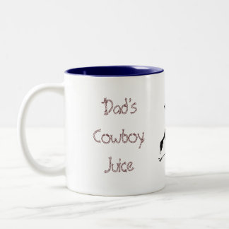 Dad'sCowboy Saft-Tasse Zweifarbige Tasse