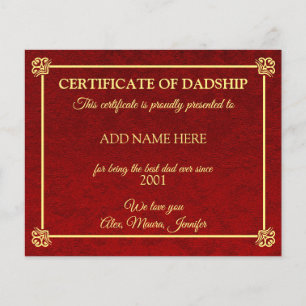 Dadship-Zertifikat