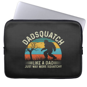 Dadsquatch wie ein Vater, nur viel kitzler Laptopschutzhülle