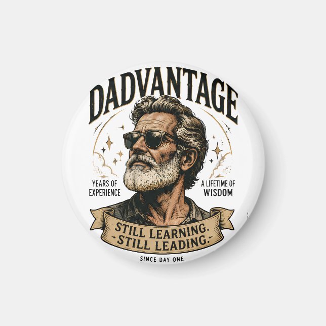 DADVANTAGE Immer noch lernend, immer noch führend  Magnet (Vorne)