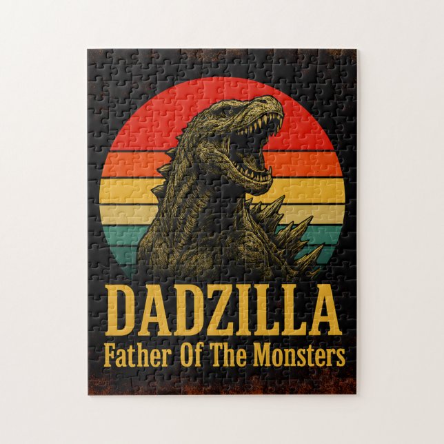 Dadzilla Vater der Monster Vatertag (Vertikal)