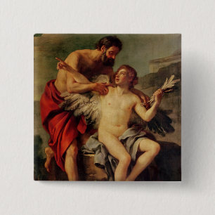 Daedalus, das Ikarus Flügel, c.1754 befestigt Button