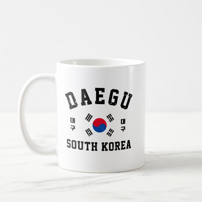 Daegu Südkorea  Kaffeetasse (Links)