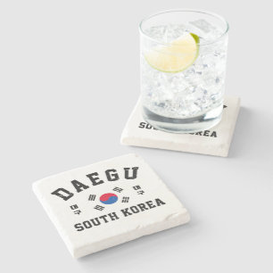 Daegu Südkorea Steinuntersetzer