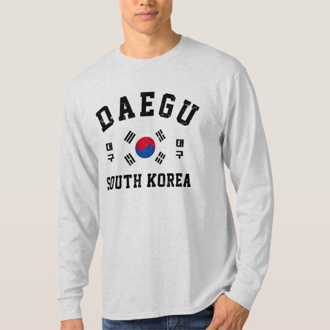 Daegu Südkorea T-Shirt (Vorderseite)