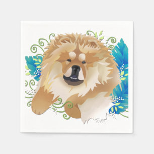 DAEJA VU Chow-Chow - Papierservietten