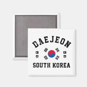 Daejeon Südkorea Magnet