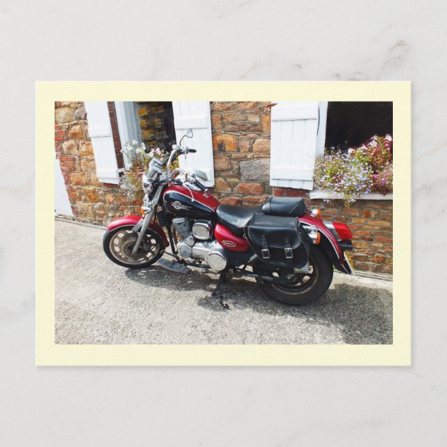 Daelim-Motorrad Postkarte (Vorderseite)