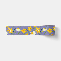 Daffodien auf Blue Lila