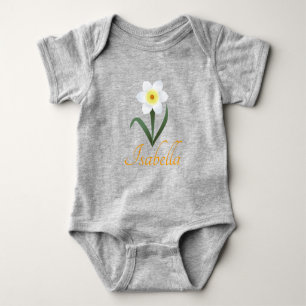 Daffodien Baby Strampler
