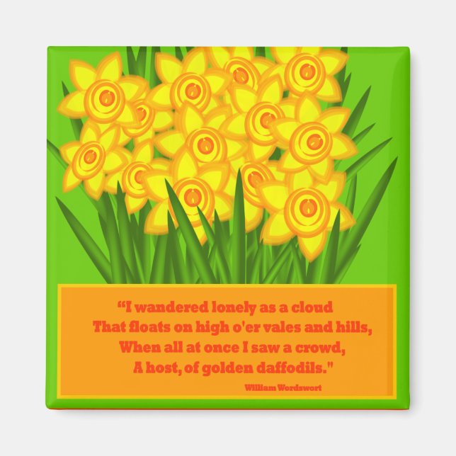 Daffodien Magnet (Vorne)