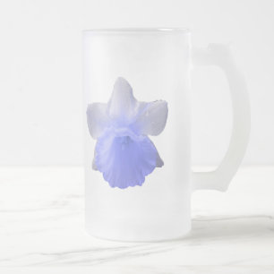 Daffodil Blue Mattiert Glass Tasse