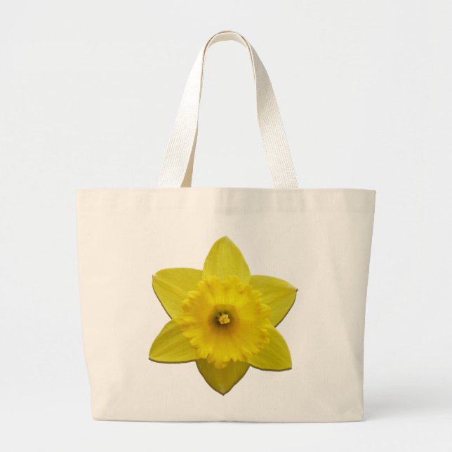 Daffodil Blume Tote Beutel Frühlingsblumen Taschen (Vorne)
