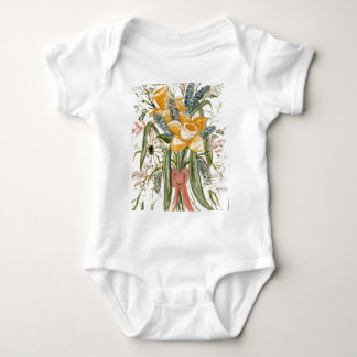 Daffodil Bouquet Products Baby Strampler