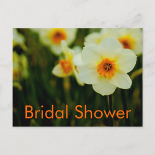 Daffodil ・ Brautdusche Einladung Postkarte