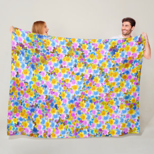 Daffodil Delight, großes Fleece Blanket