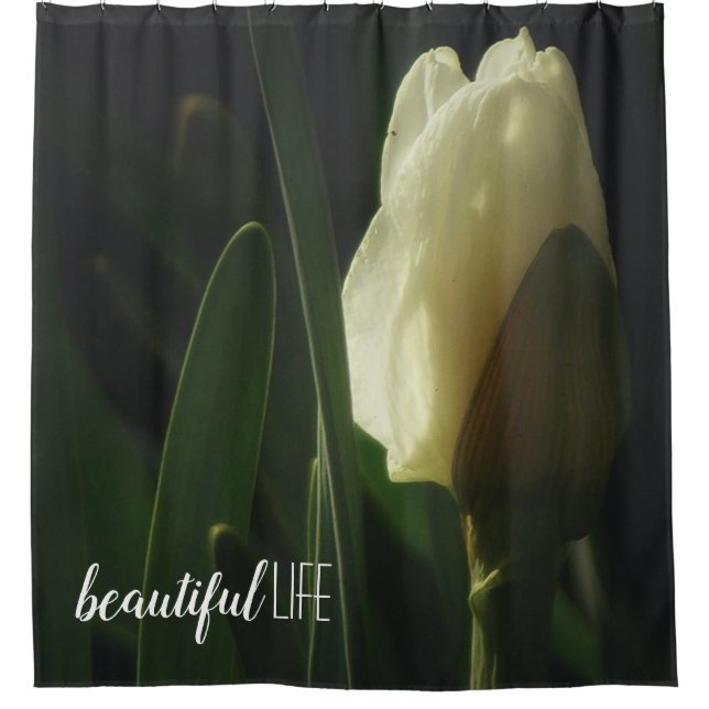 Daffodil Fotografie Schönes Leben Duschvorhang (Vorderseite)