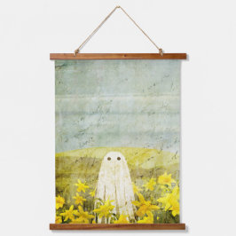 Daffodil Ghost Wandteppich Mit Holzrahmen