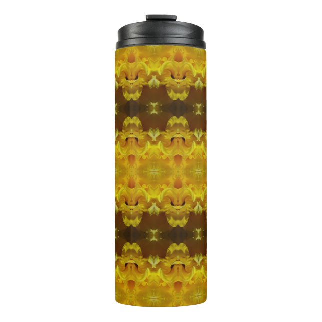 Daffodil Ikat 13 Thermosbecher (Vorderseite)